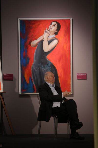 Dario Fo dipinge Maria Callas 