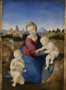 Raffaello Santi, called Raphael 1508 Tempera and oil on panel 28.5x21.5 cm