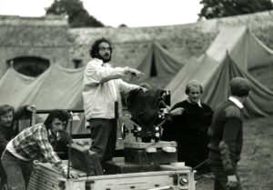 Stanley-Kubrick-filming-Barry-Lyndon.-Still-photographer-Keith-Hamshere-b