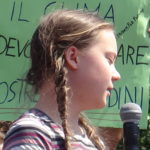 Greta Thunberg a Piazza del Popolo