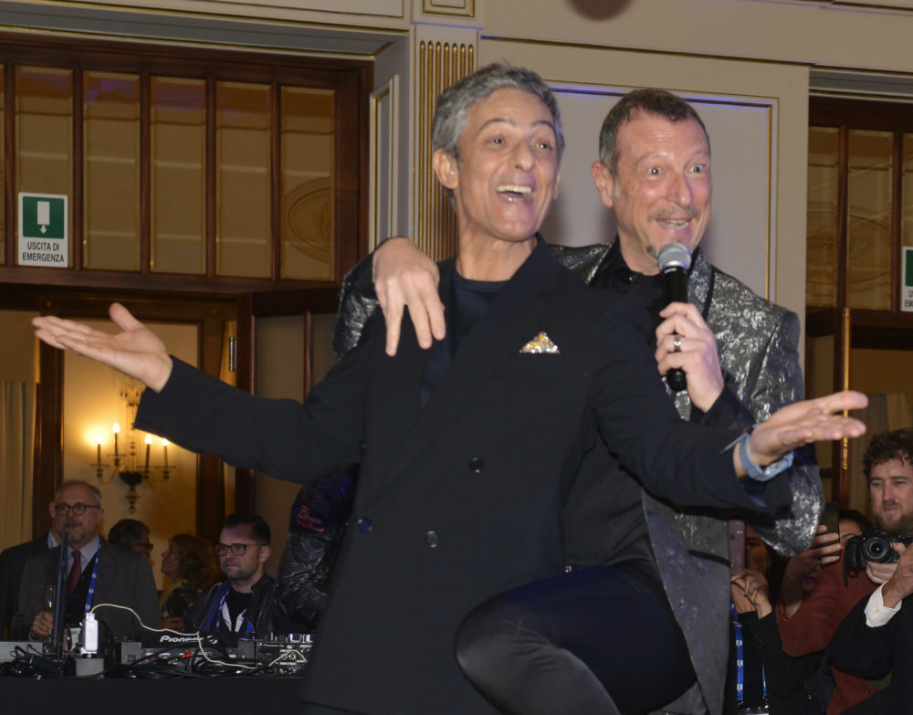 Fiorello e Amadeus Sanremo 2020